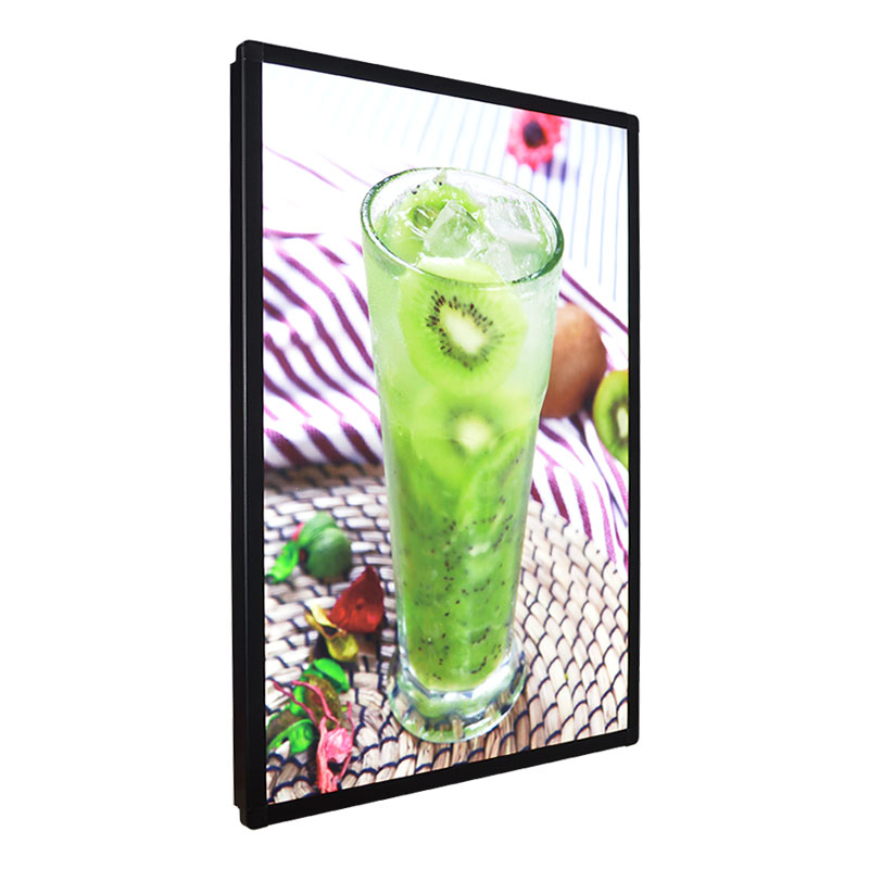 Lightbox intérieur mince affiche led rétro-éclairé enseigne pas cher