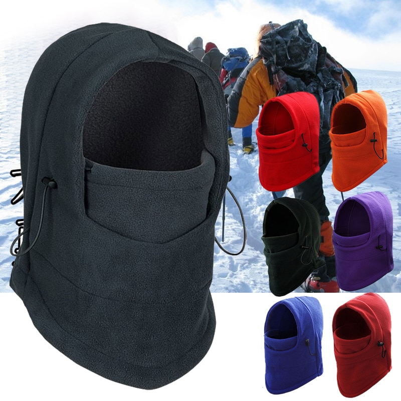 Masque facial en molleton, bonnet coupe-vent, coupe-vent et sable, pour l'hiver, nouveauté