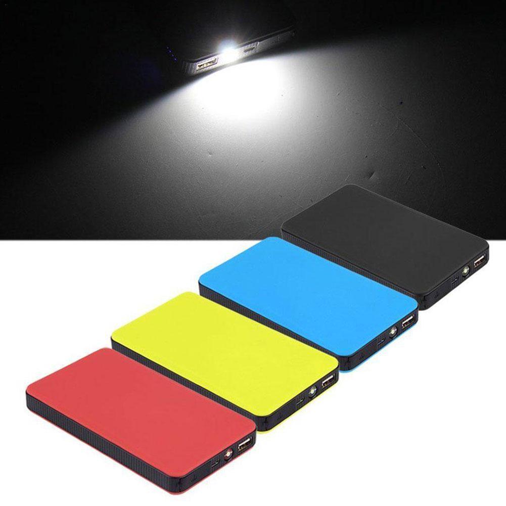 5 Kleur 12V 20000Mah Auto Power Jump Start Auto Motor Start Utral-Dunne Emergency Laptop Batterij Draagbare eps Charger Dus U4H6