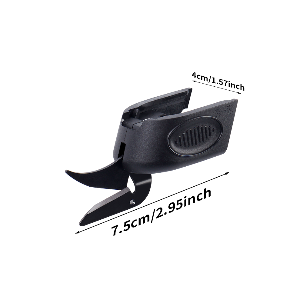 Duurzame draadloze stalen vervangende messen voor elektrische schaar Krachtig snijden Leer Tapijt Karton Plastic Precisieset