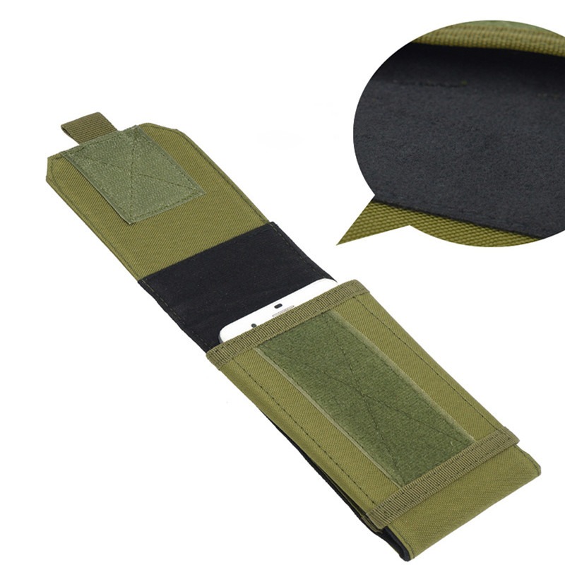 Outdoor Camouflage Hüft tasche Telefon halter Sport Gürtel tasche Fall wasserdichte Nylon Sport Jagd Camo Taschen im Rucksack