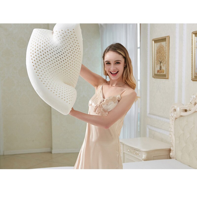 Giantex Latex Kussen Massage Kussens Voor Slapen Orthopedisch Kussen Kussens Oreiller Almohada Cervicale Poduszkap Geheugen Kussen