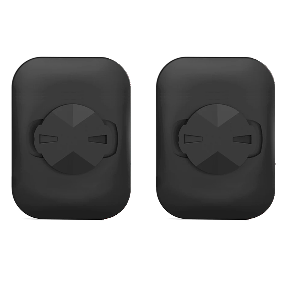 1/4 stk. opgraderet cykelcomputer bagsidelap til garmin cykel mobiltelefoncomputer gps speedometer monteringsbeslag: Gul