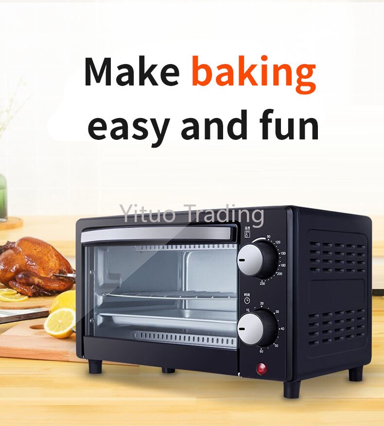 Home Intelligent Baking Toaster Oven Small Oven Multi-function Commercial Disinfection Cabinet Baking Biscuit Electric Oven