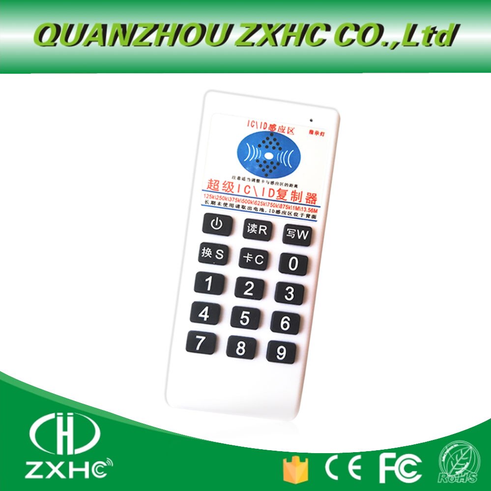 Rfid 125 khz  id 13.56 mhz ic kopimaskin reader writer for  em4305 t5577 uid utskiftbar tag