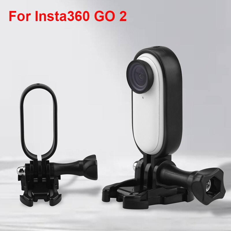 Protective Frame Mount for Insta360 GO 2 Camera 1/4 Adapter Adjustable Angle Bracket Stabilizer For Insta360 Go 2 Protector