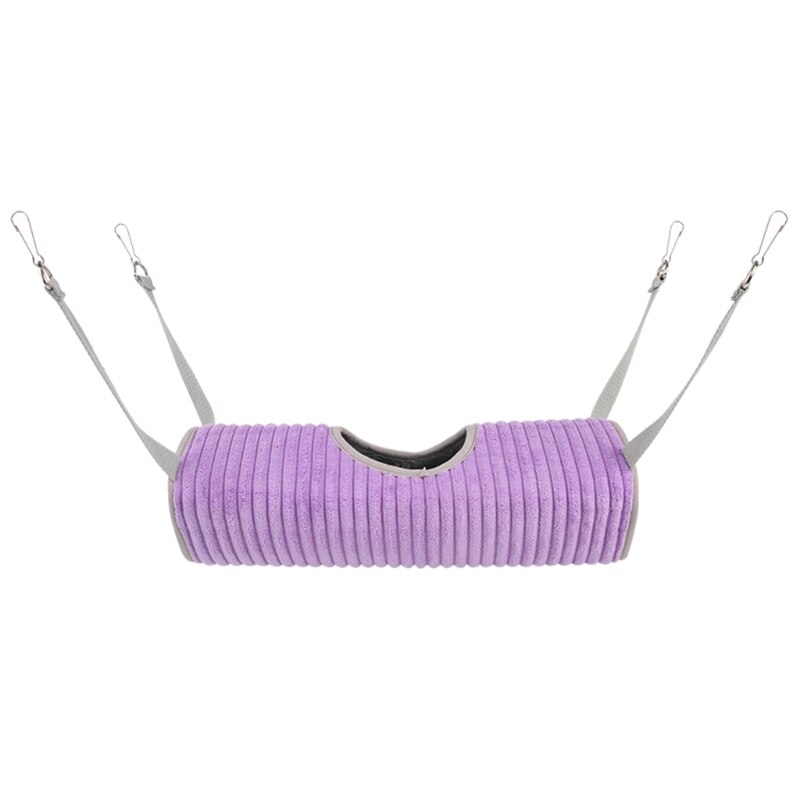 Hamac Tunnel pour petits animaux, lit-balançoire, nid de couchage, furet de Rat, jouet Cage, hiver: E-PL