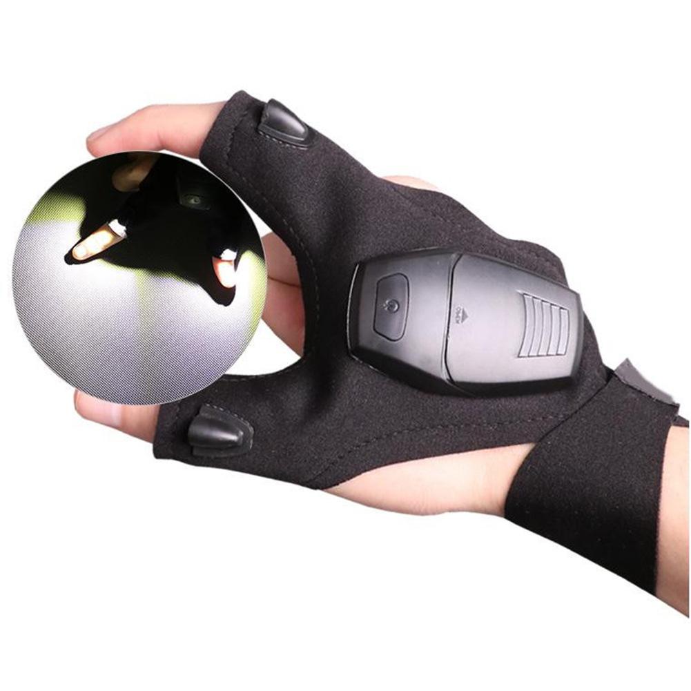 Himiss vinger lichte handschoen reveal 3 vinger ademende outdoor sport handschoen nachtverlichting visgerei handschoen