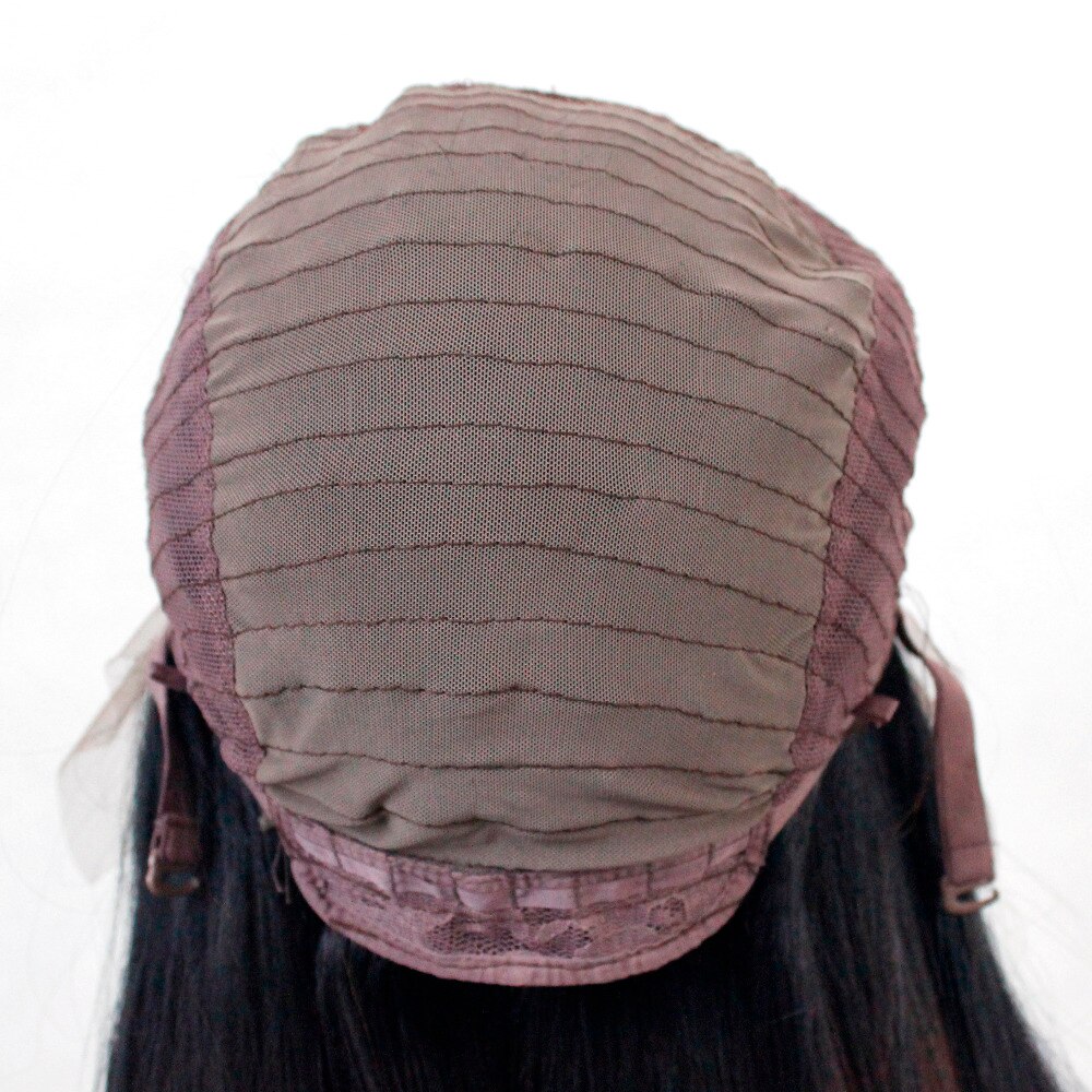 V'NICE 1b/30 Ombre Bruin Lijmloze Korte Bob Lace Front Pruiken 2 Tone Pruiken Hittebestendige Synthetische Haar Vervanging pruik voor Vrouwen