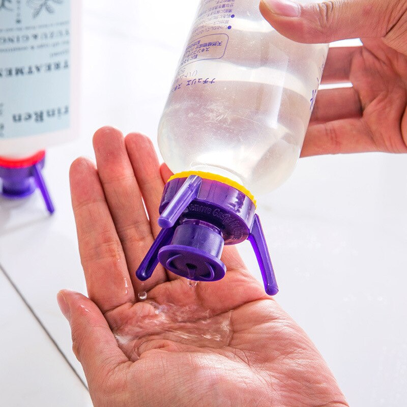 3Pcs Omgekeerde Fles Cap Keuken Kruiden Fles Badkamer Beugel Douchegel Shampoo Te Giet Vloeistof Cap Keuken Gereedschap