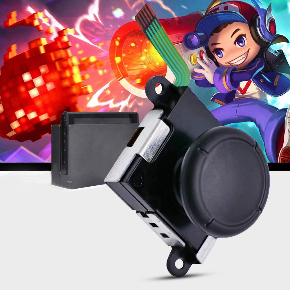 3D Analog Joystick Control Pad Stick grips Cap Button Module Control Replacement Part for Nintend Switch JoyCon NS Controllers