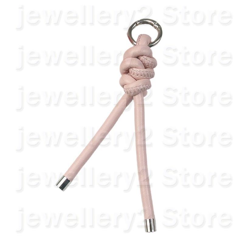 C9GF Trendy Handwoven PU Lederen band Key Ring Weaving Keychain Pendant voor meisjes: #31