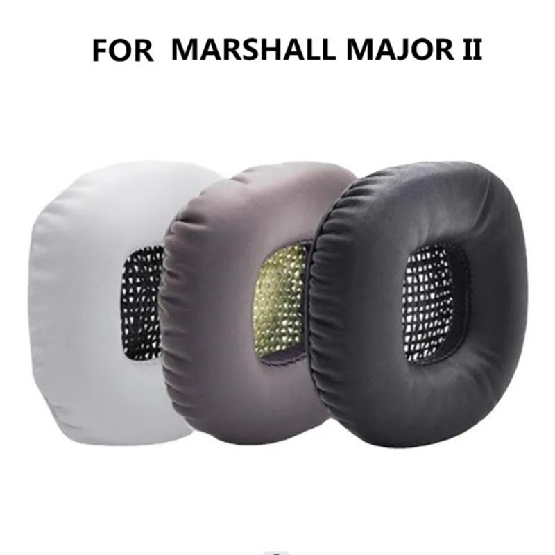 1 par de almohadillas de repuesto para auriculares Marshall Major 2/3, almohadillas para los oídos, funda para los oídos para Marshall Major II III