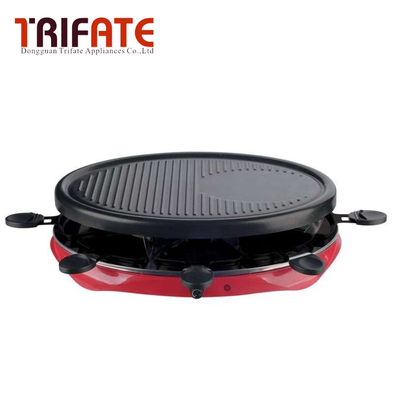 Double Layers Smokeless Electric Pan Grill BBQ Grill Raclette Grill Electric Griddle