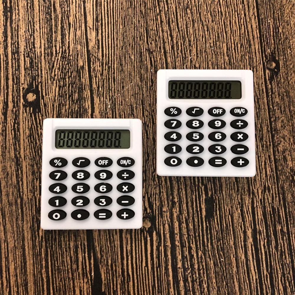 Student Small Mini Electronic Calculator Candy Office Calculating 5 Colors Supplies G2M9