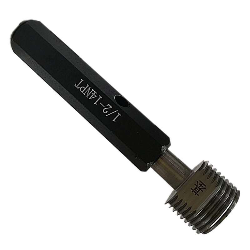 Taper plug gauge measure gauge screw gauge NPT go-no go fixed gauges thread gage Taper pipe plug gauge RC1/8 1/4 1/2 3/4 1