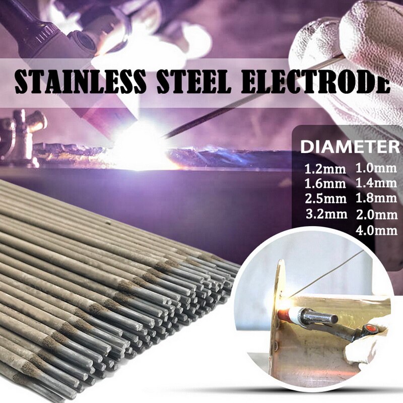 Welding Rods 1.6mm / 1.8mm / 2.0mm Stainless Steel Welding 304 Rods Long Welding Tool Arrivals 10/20/50Pcs