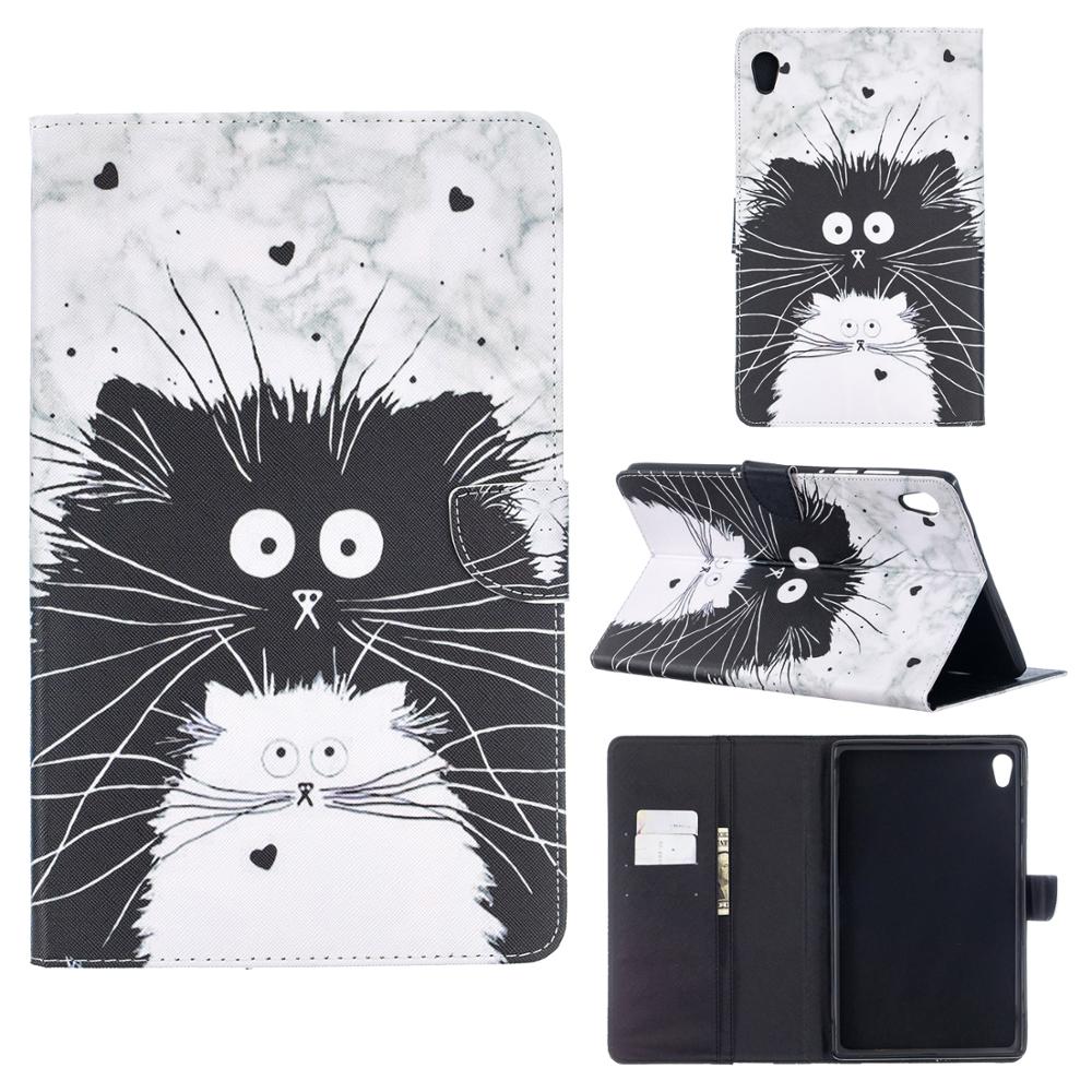 Talet-funda para Lenovo Tab M10 HD, TB-X306F, 10, 1, Kawaii, Cat Puppy, M10, M, 10, HD, 2. ª generación