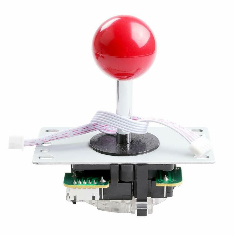 Arcade diy deler led diy kit 2x null forsinkelse usb-koder +2x joysticks 20x led arcade knapp for arkadespill