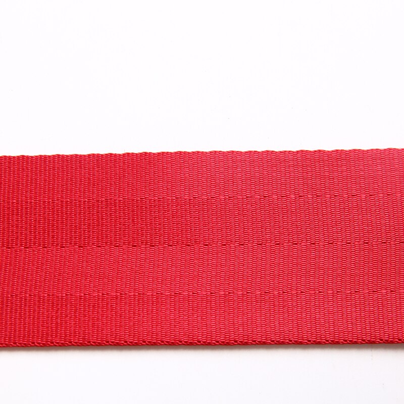 car seatbelt webbing,50mm seatbelt webbing,nylon seat belt safety belt 1.2mm thickness red color 2inch nylon web