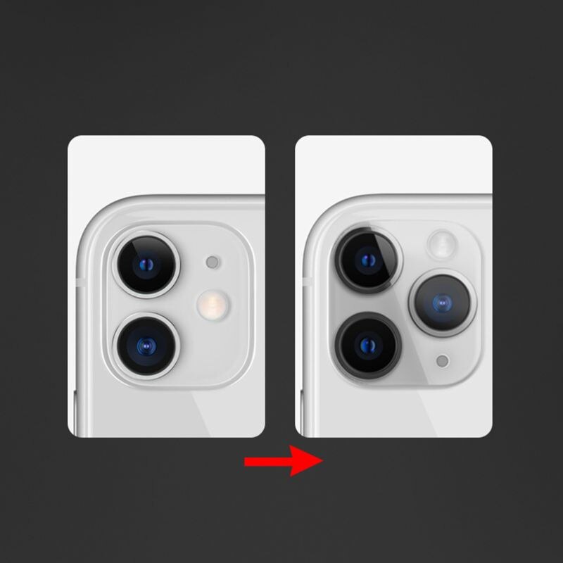 Lens Sticker Modified Camera Cover Titanium Alloy For iPhone 11 Seconds Change for iPhone 11 Pro