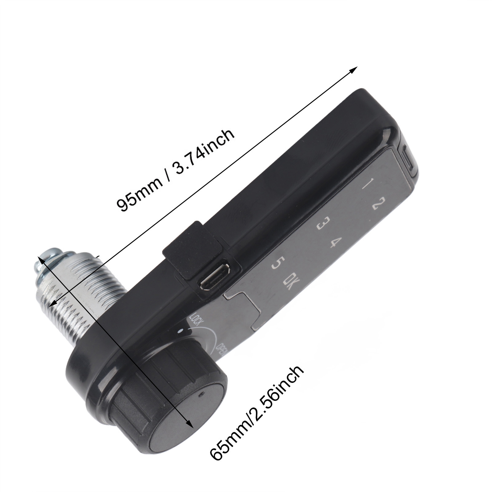 Cabinet Coded Lock Electric Coded Lock Touch Keypad Password Key Access Lock Digital Electronic Security Cabinet Coded Locker