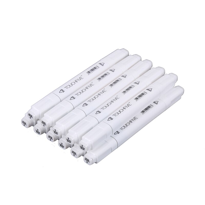 TOUCHFIVE 0 # Markers Kleurloos Blender Alcohol Gebaseerde Inkt Dubbele Hoofd Sketch Marker Voor Animatie Schilderen Leveringen