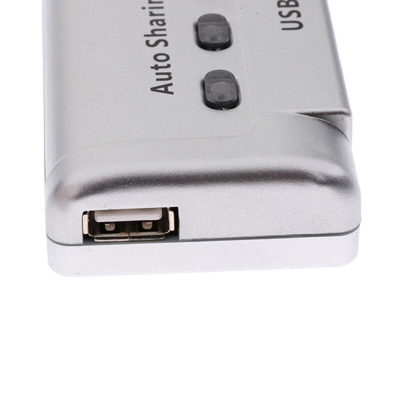 Fjgear 4 Port Usb Sharing Switch Adapter Box Usb 2.0 Auto Printer Switcher Hub Selector Voor Printer Computer