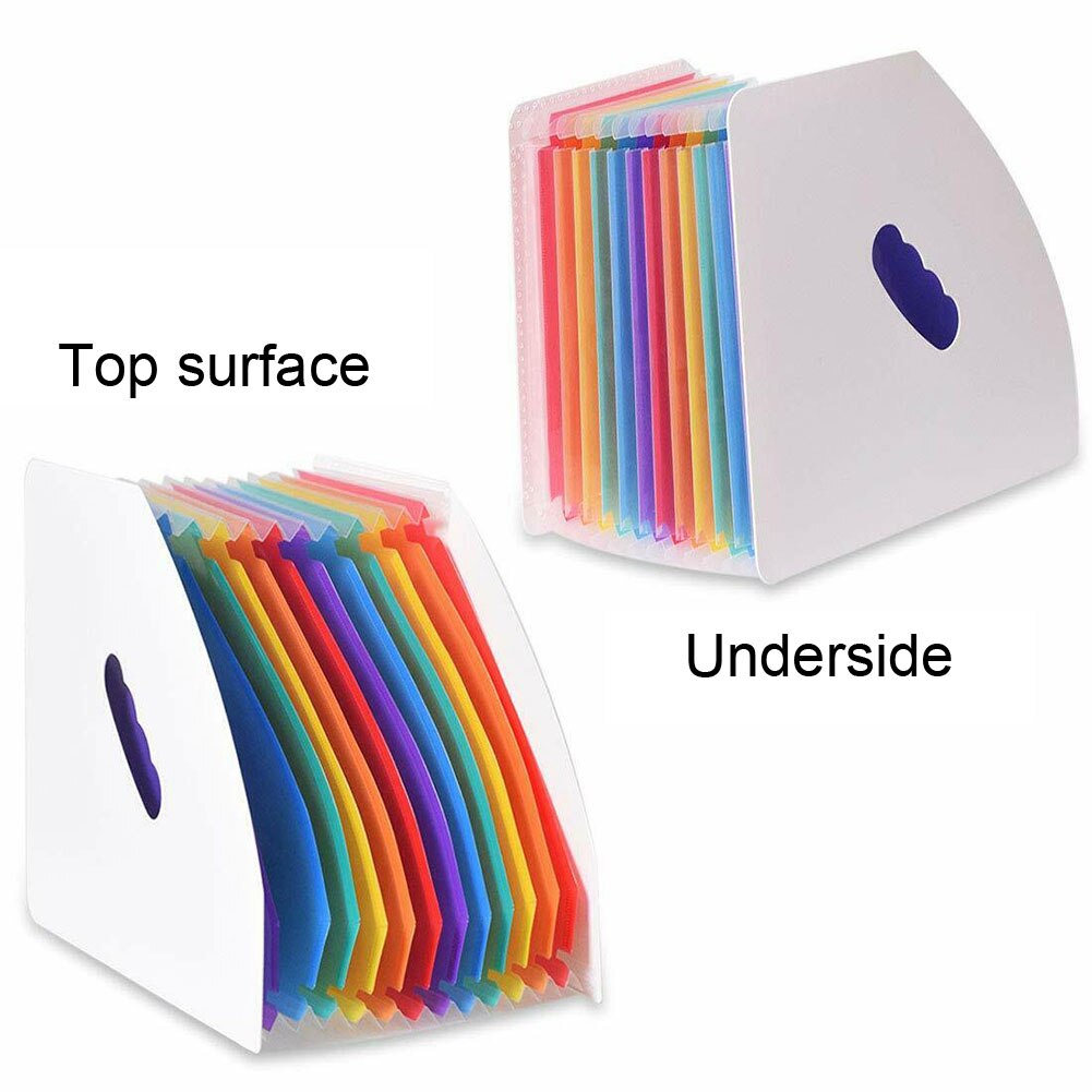 A4 Protective Stationery Student School Expanding File Folder Paper Office Desk Storage Envelopes Document Organiser