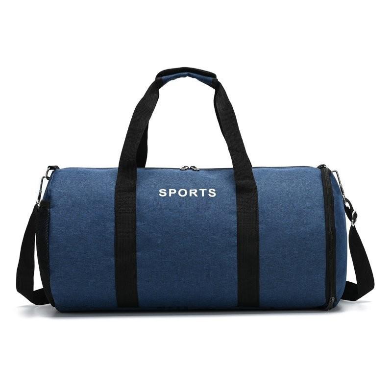 Mode Reistassen Sport Fitness Sporttas Voor Mannen Nylon Waterdichte Handtassen Mannelijke Grote Capaciteit Schoudertas Crossbody Tas Sac: Blue