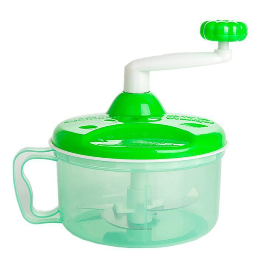 250ml Multi-function Kitchen Manual Food Processor Meat Grinder Vegetable Chopper Shredder Cutter Egg Blender