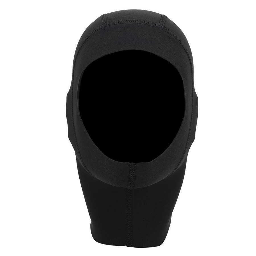 FakeFace Neoprene Wetsuit Hood Hat, Black 1mm Diving Suit Vent Hat - View #3