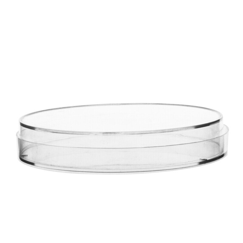 2mm vægtykkelse 90mm borosilikatglas petriskål til kemi laboratoriebakteriel gær 1 parti /5 stk.
