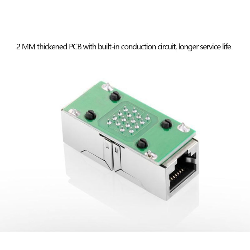 RJ45 Female to Female Network cable Connector Ethernet cable Adapter For Mini Dual RJ45 Interfaces Adapter Extender Injector