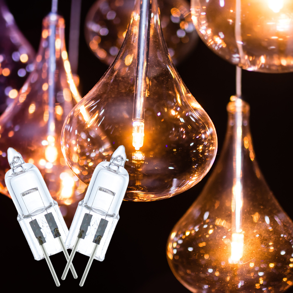 G4 Halogen Bulb DC12V 25W Halogen Lamp Bombillas Replace LED lamp Lampada Ampoule Transparent light Chandeliers Spotlight Bulb