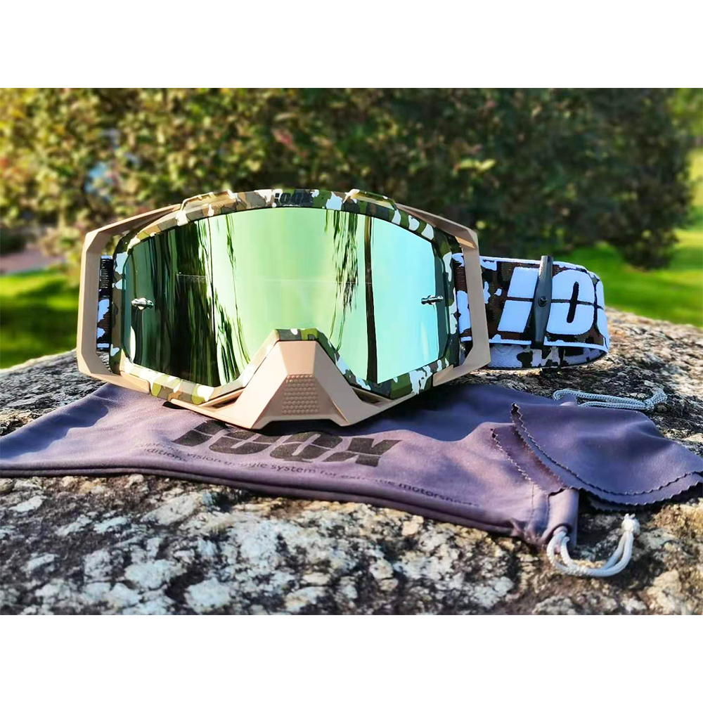 Ioqx Crossmotor Goggles Uv-bescherming Motocross Bril Atv Off Road Skiën Fietsen Lens Sunglass Outdoor Sport Helm Maskers
