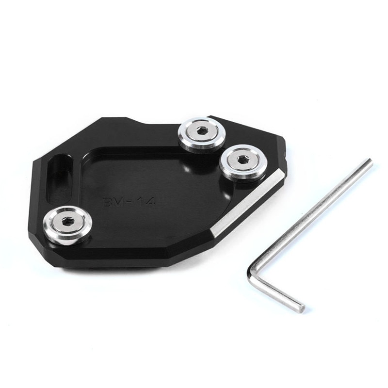 Kickstand Extension Plate Foot Side Stand Enlarge Pad Support Plate For BMW F800GS F800 GS F 800 GS