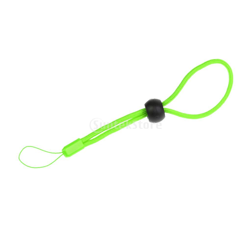 Universele Verstelbare Duurzaam Nylon Duiken Anti-Dropped Hand Wrist Grip Strap Lanyard Voor Onderwater Camera Mobiele Telefoon: Green