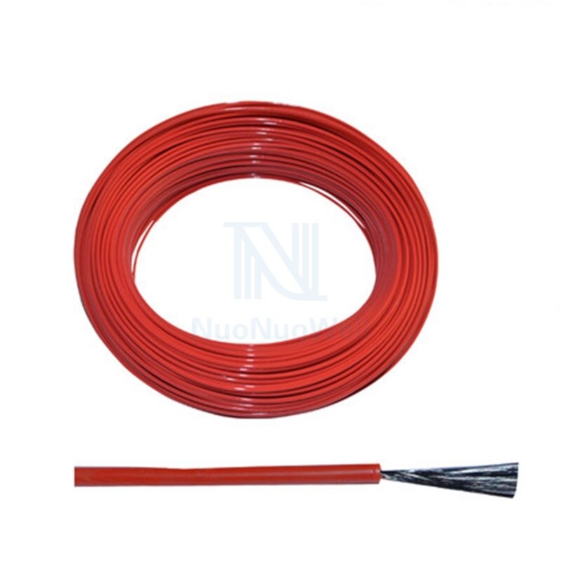 12K 33Ohm Teflon Silizium Kohlenstoff Faser Flammschutzmittel Elektrische Heißer Draht Anbau Gewächshaus Bauernhof Pflanzen Heizung Kabel