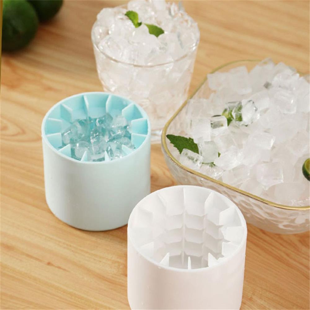 Siliconen ijsblokjesvorm Ronde ijsemmer Zomer zelfgemaakte DIY koelkast Freeze Ice Maker Creatieve ijsblokjesvorm Bargereedschap
