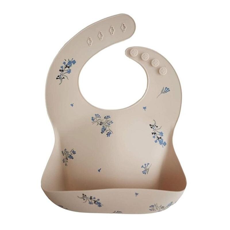 Ins Stijl Print Baby Slabbetjes Babyvoeding Stuff Leuke Patroon Kids Meisje Jongen Peuter Waterdichte Zachte Siliconen Verstelbare Kinderen Bib
