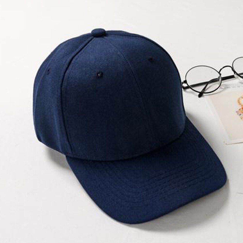 Baseball kasket kvinder mænd kasket mand hat sommer justerbar unisex snapback hip-hop ensfarvet hatte kasketter tilbehør