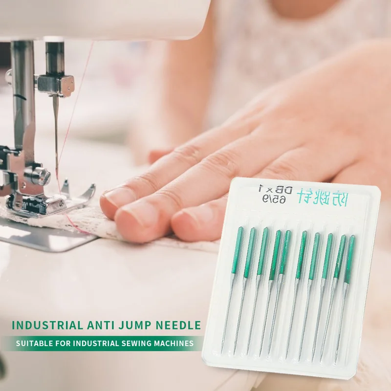 Machine à coudre Anti-saut aiguille DBX1 élastique tissu extensible aiguilles à coudre accessoires de couture industrielle 10 pièces/paquet