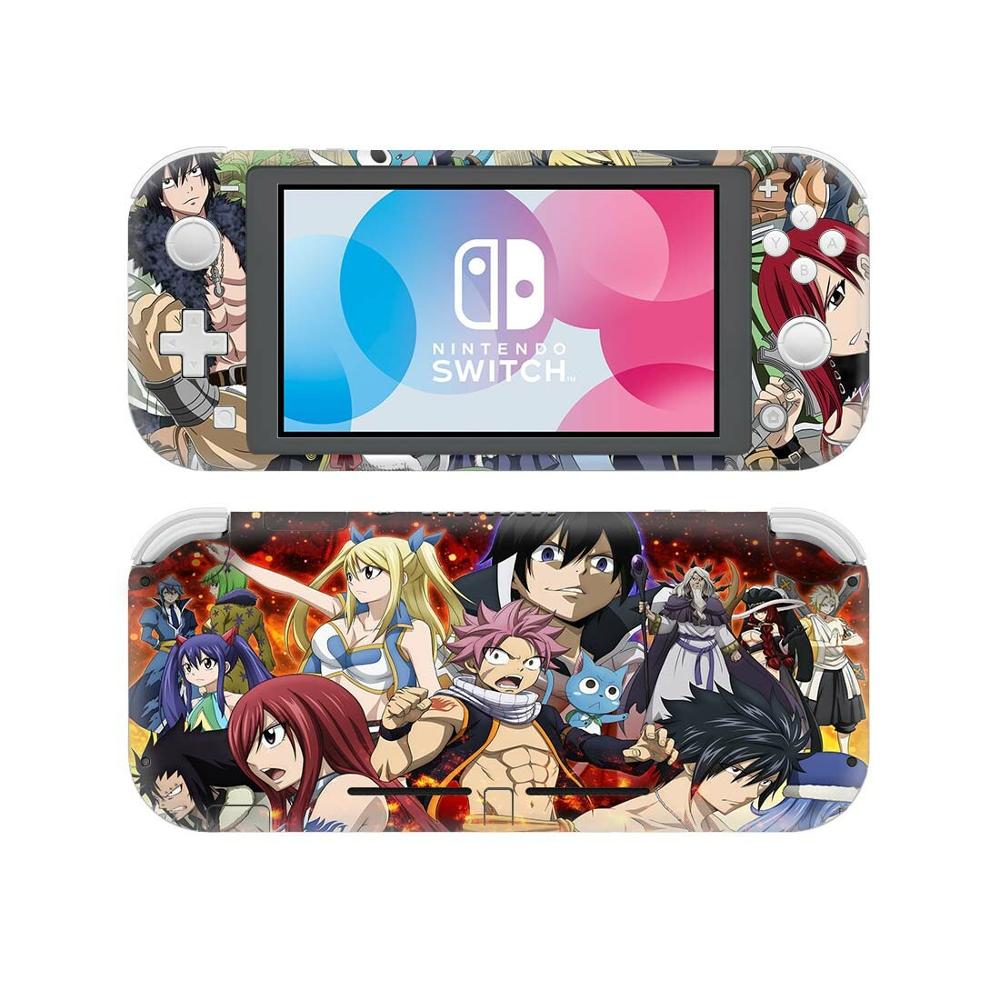 Vinyl Screen Skin Anime Fairy Tail Protector Stickers for Nintendo Switch Lite NS Console Nintend Switch Lite Skins Stickers: YSNSL1284