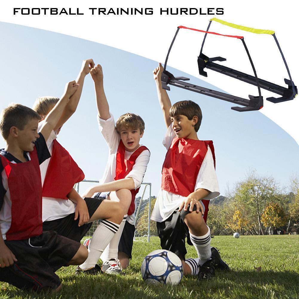 Football Training Hurdles Adjustable Height Agility Sports Agility Ladders Training Soccer Training Barrier Speed Speed Hur G8z8
