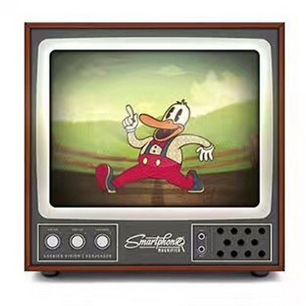 Protect The Closed-eye Retro TV Screen To Enlarge The Picture From The Phone Screen 3D Video Movie Magnifying Glass