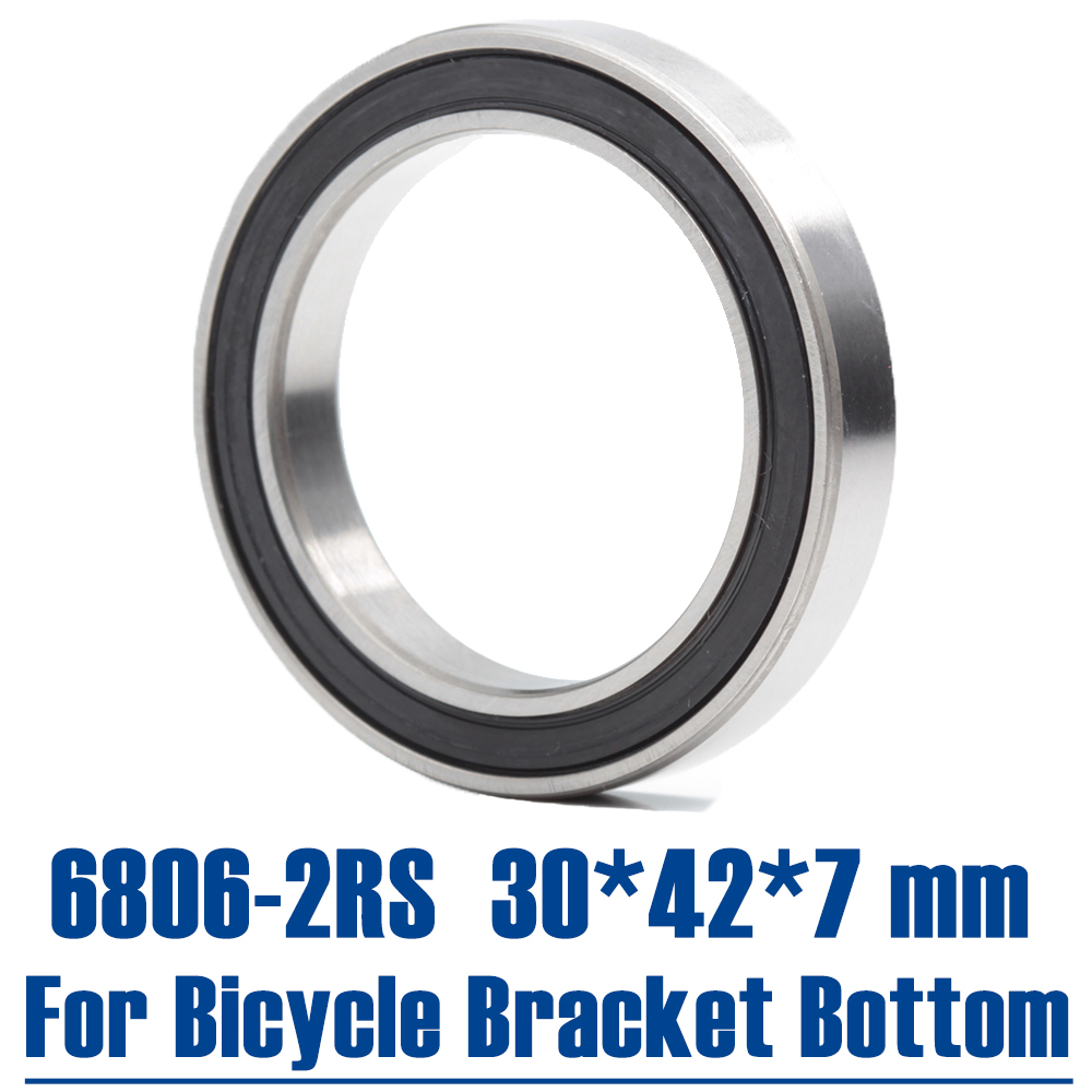 6806-2RS Bearing 30*42*7 mm ( 1 PC ) 6806 RS Bicycle BB30 Bracket Bottom 30 42 7 Balls Bearings