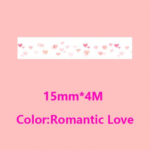 Aive Compatible for brother P-Touch Candy label tape compatible model for PT-PR10BT 15mmx4m CF33-08 CF30-03 CF0-02 LR5C LR30: Romance love