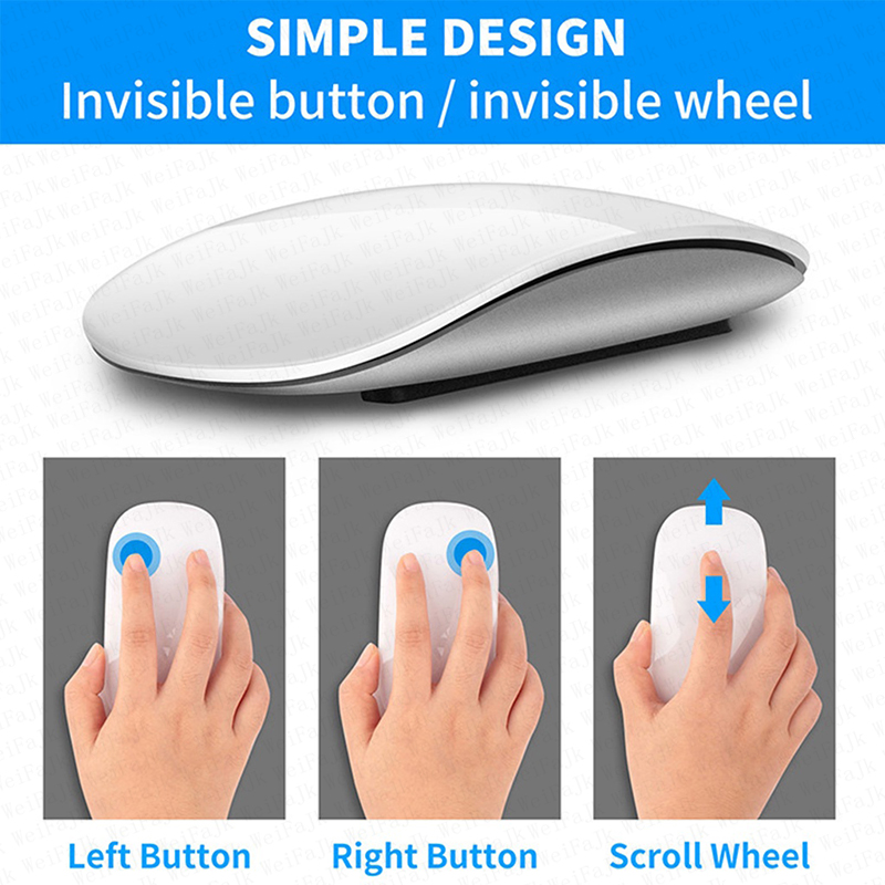 APPLE Originele Draadloze Bluetooth 5.0 Aanraking Magische Muis Voor Macbook Pro Air Mini Laptop Tablet PC iPad Gaming Ergonomico Muis