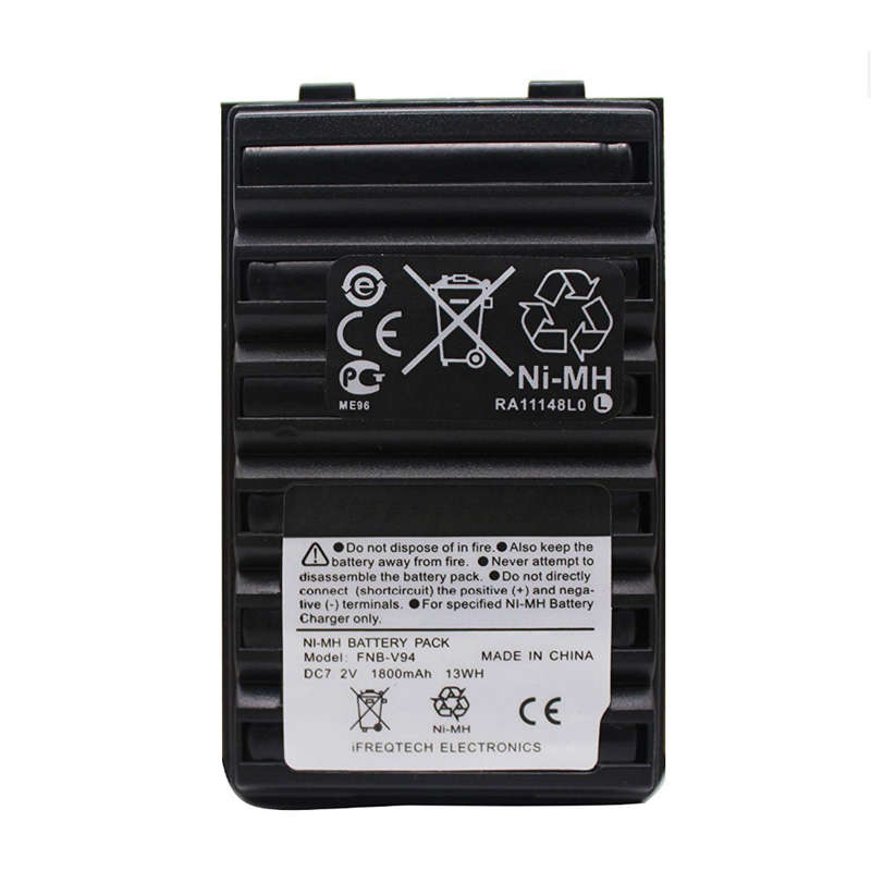 Fnb-V94 Fnb-83 Fnb-V57 1800Mah Battery For Yaesu Vertex Vx210 Vx400 Vx170 Ft-60